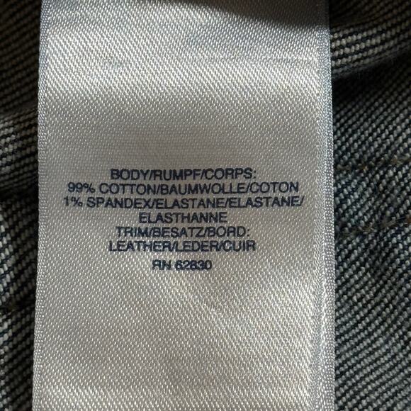 Lands End Square Rigger Mens Sz 36 Denim Jeans Dadcore Comfort Elastic Waist - Picture 9 of 11